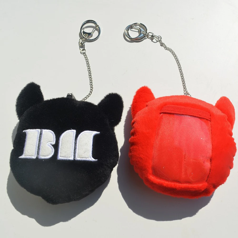 KPOP BABYMONSTER Plush Coin Purse Keyring - Cute & Durable