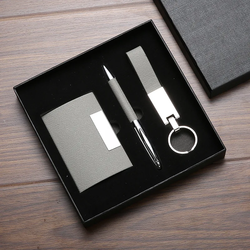 2023 Annual Luxury Corporate Office Gift Kit High Quality Card Holder ...