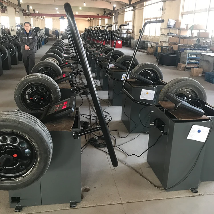 Manual 3d Wheel Alignment Motorcycle Wheel Tyre Changer Tire Balancer