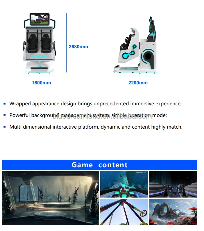 Virtual Reality Chair 9d Simulator