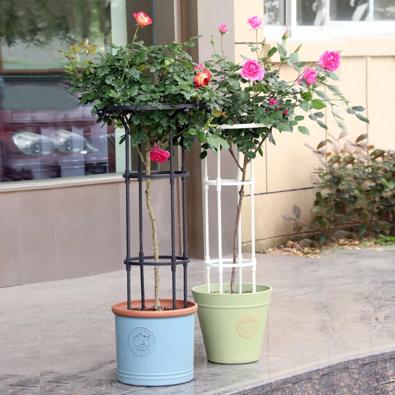 65-Inch Mushroom Top Garden Trellis For Climbing Plants – Super Cute & Adjustable!