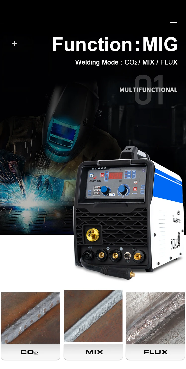 Smart Portable 4-in-1 MIG TIG CUT MMA Welding Machine - Multifunctional ...