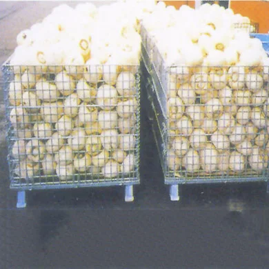 Galvanized Folding Stackable Transport Potato Onion Storage Mesh Cages