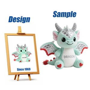 Shengye ASTM CPC CE Custom 15cm 20cm 25cm 30cm Small Stuffed Animals Toy Lovely and Pretty Soft Mini Dinosaur Dragon Plush Toy
