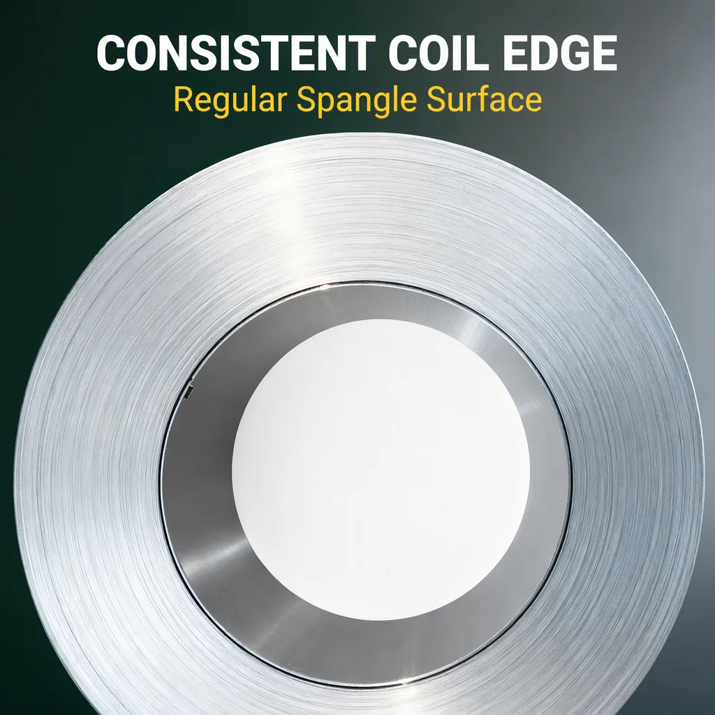 Aluminized Zinc Steel Coil Making Machine with Cutting Service Aluminium Content 55% Model GL