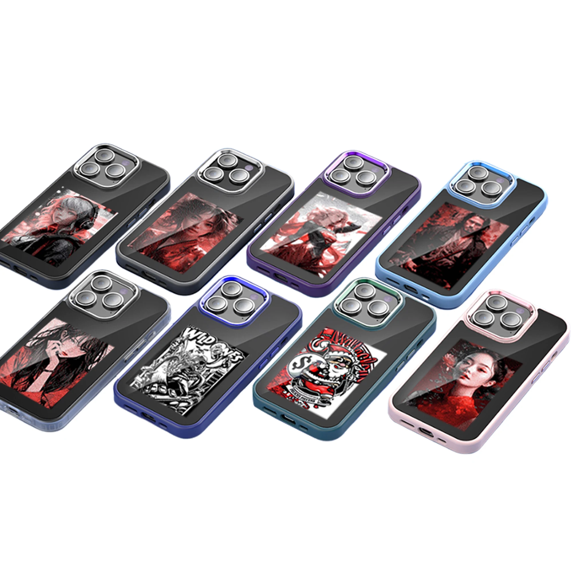 RK-X11D Selfie Case Back Protective Shell for Iphone 15