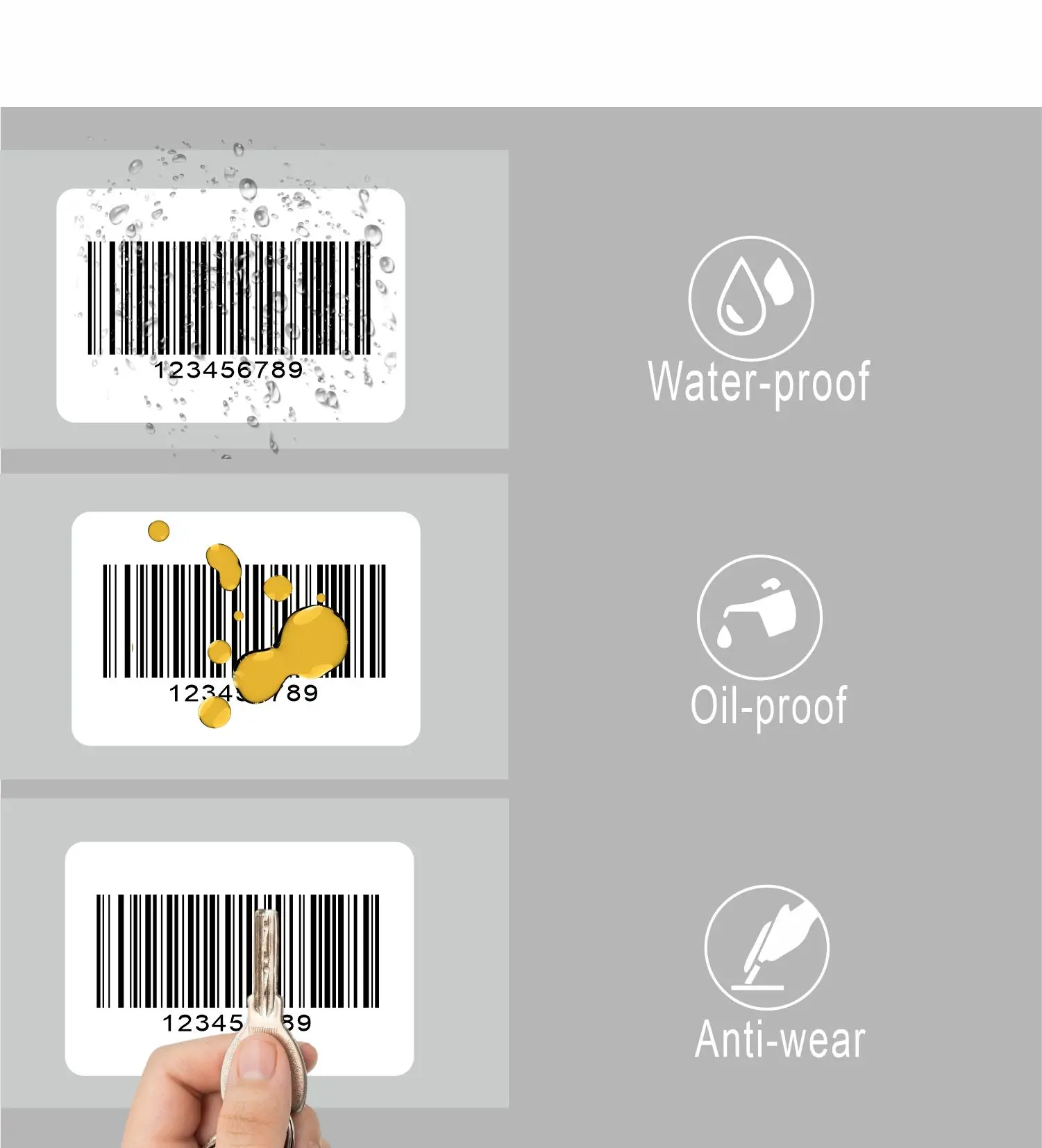 Hybsk 3x2 Inch Direct Thermal Labels For Upc Barcodes Address Perforated And Compatible With Rollo 9588