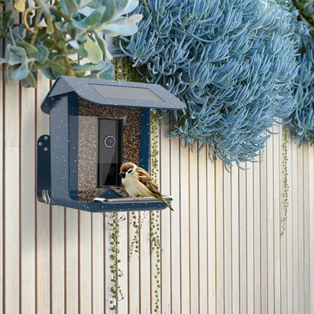 Achetez en gros Smart Bird Feeder Avec Chargeur D'oiseaux à énergie Solaire Avec  Caméra Automatique De Capture Vidéo Ai Chine et Mangeoire à Oiseaux à 65  USD