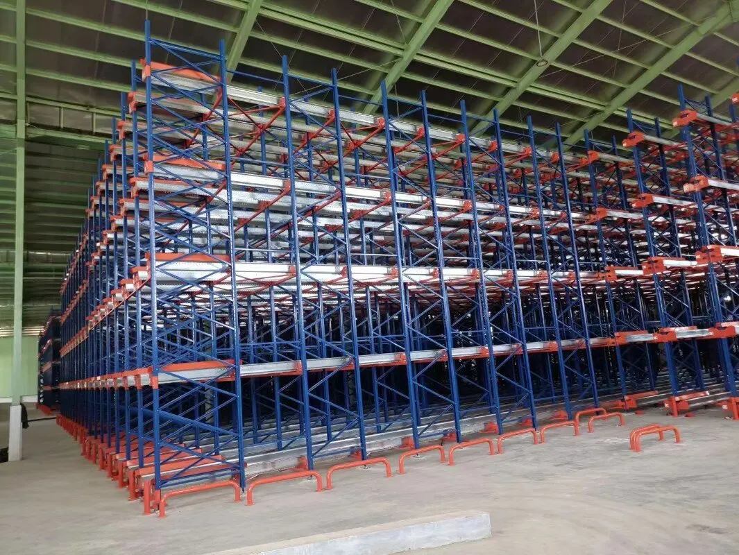 Shuttle Rack Selective Automatic Warehouse Storage Pallet Racks Radio Shuttle Rack System for High Density