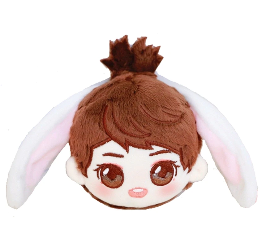 Junwo 3d уход за кожей лица, плюшевая кукла, Китай (материк) Изготовление на заказ, плюшевая кукла, мягкие игрушки, каблук 15 см, высота каблука 10 см Плюшевые поп звезда плюшевая игрушка