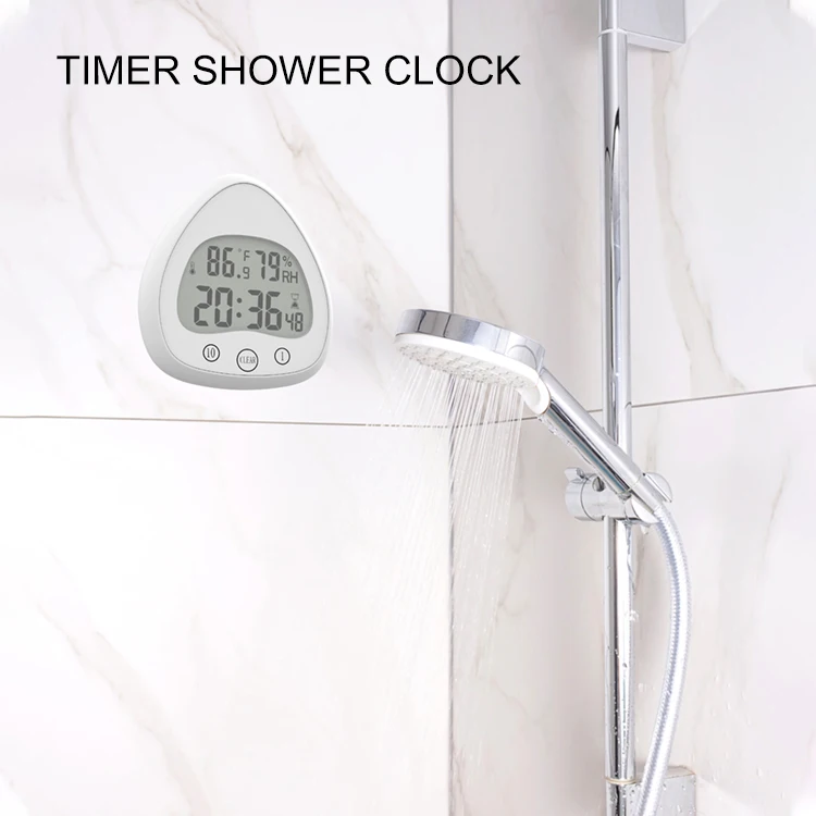 Home Shower Clock Timer White Children Wall Clock Buy Home Bathroom