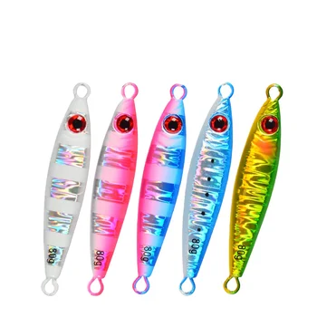 Cross-Border Xiao Pang New Color Lead Bait Long-Distance Casting Slow Jigging Laser Glow-in-the-Dark Metal Lure Hard Bait Fish – Metal Jig – view 2