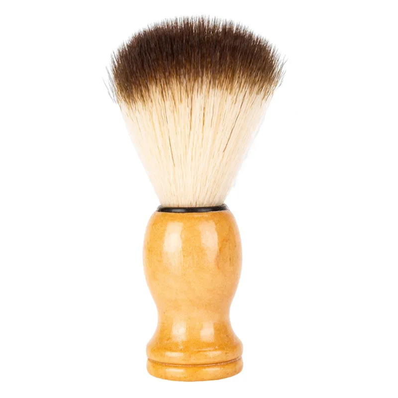 Hot Sell Rts Boar Bristle Beard Shaving Brush Soft Hair Cleansing