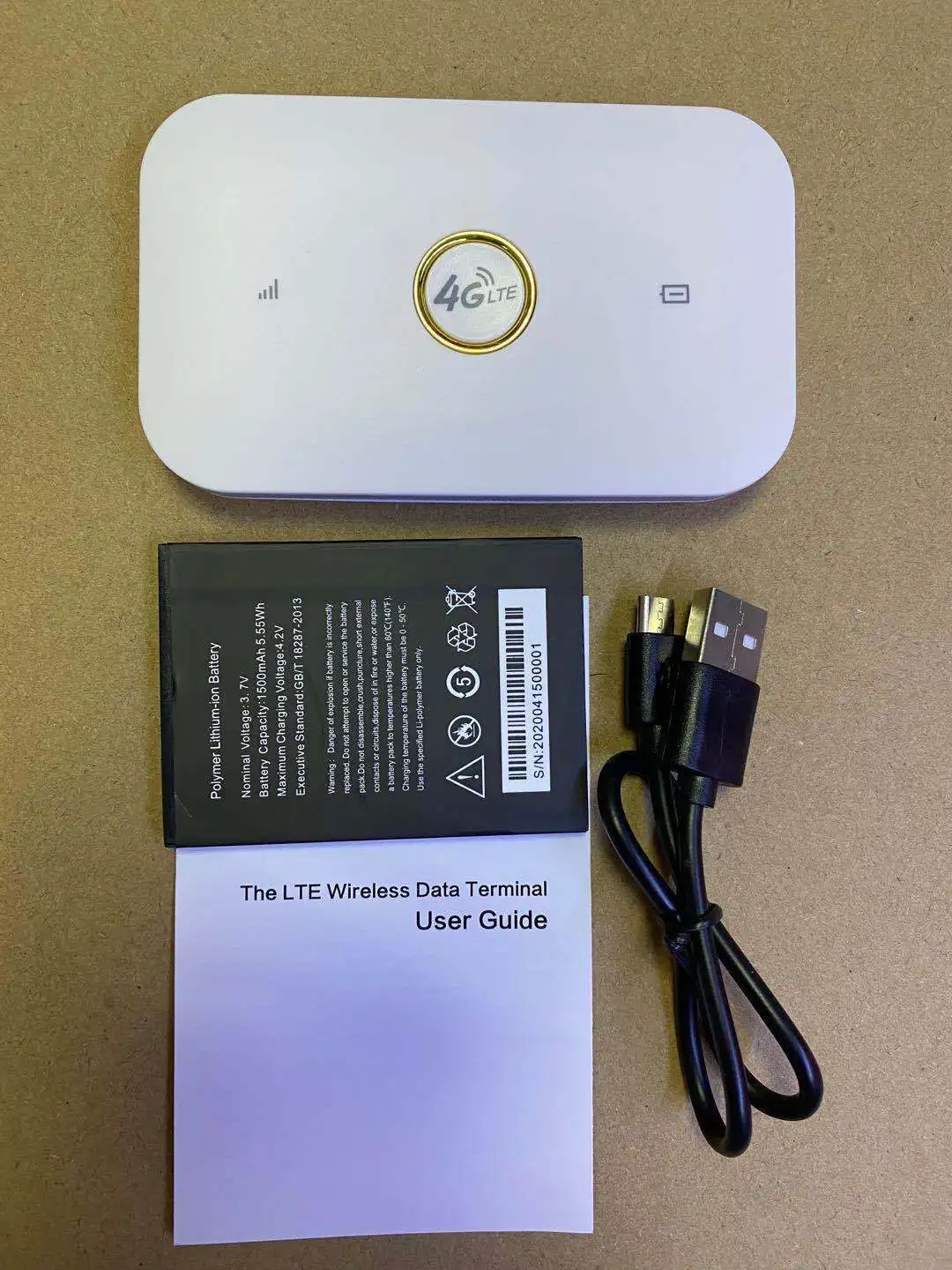 Unlimited Data SIM Card 4G Portable Mobile Wifi Hotspot 4G LTE Router with 1500mAh Battery