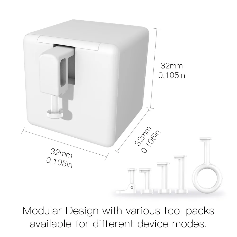 Tuya Smart Fingerbot Switch Pressing Robot Button Pusher Smart Life Tuya App Control for Switches Buttons Voice Control