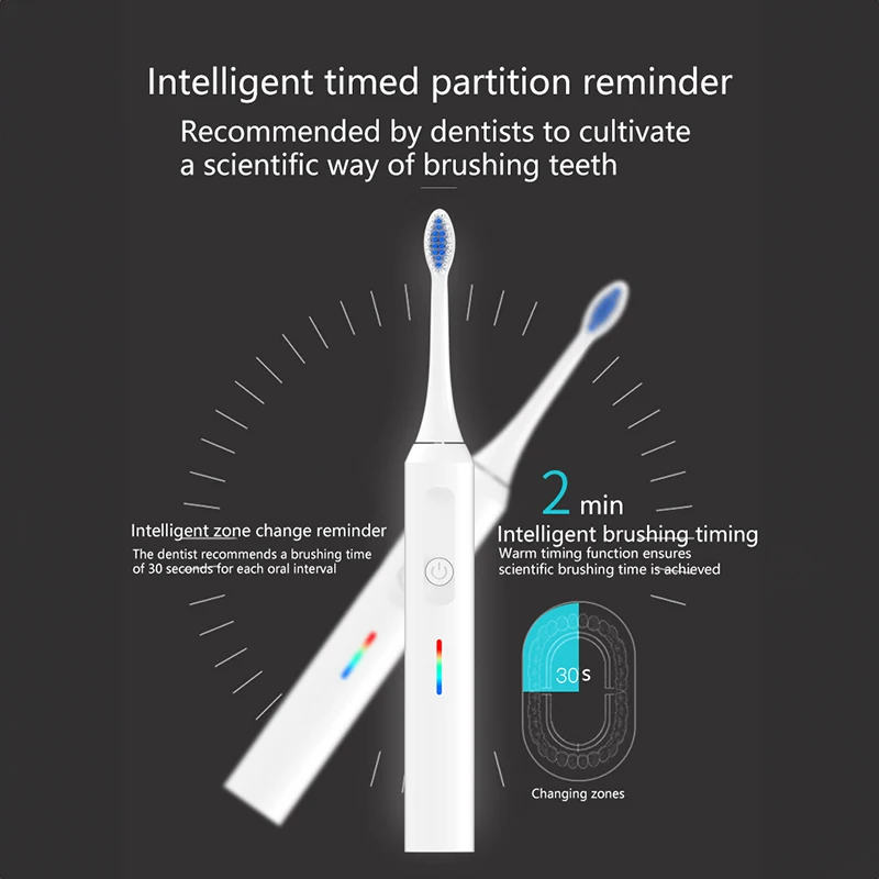 2023 Manufacturer Wholesale high-quality whitening cheap  Adult Smart sonic electric toothbrush with Travel Case for Philips details