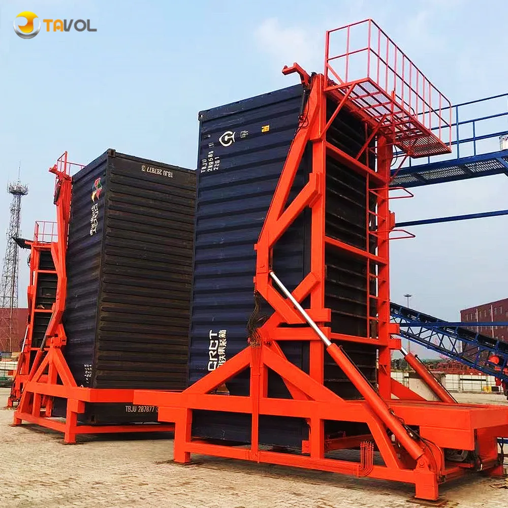 Other Material Handling Equipment Container Tilter 20FT Container Tilter for for Bulk Loading and Unloading Equipment