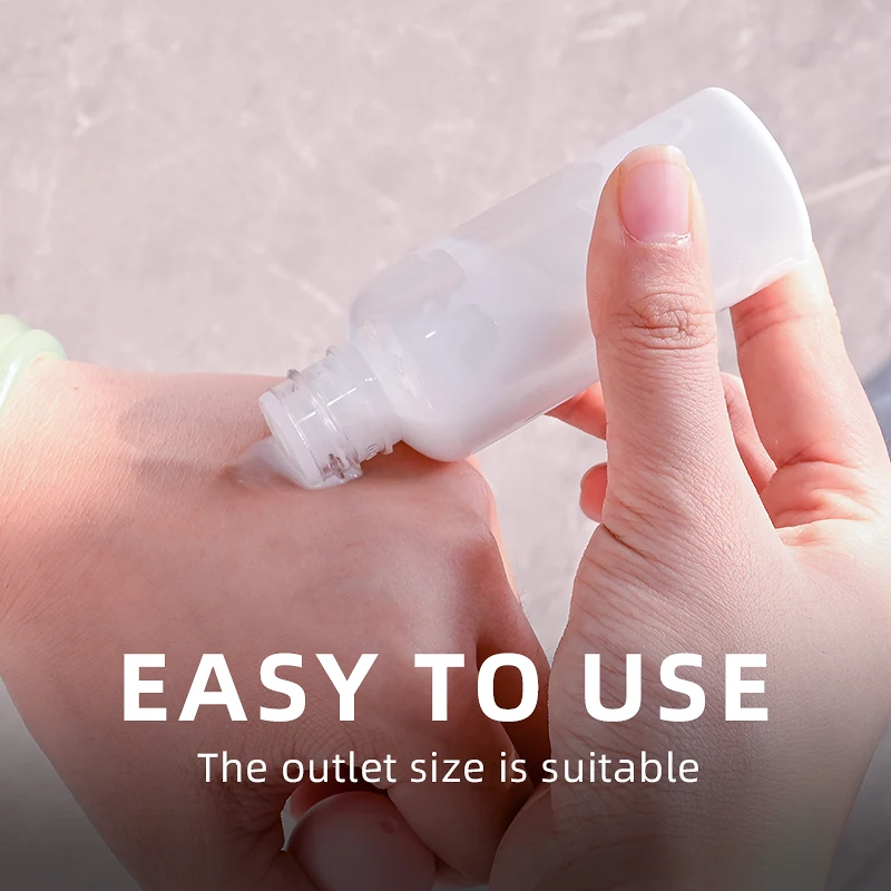 Portable Refillable Travel Accessories Shampoo Hand Wash Lotion Squeezable 7Pcs Plastic Tube Bottles With Flip Cap H0d0f3a60cf134da5905c9fe7f5f659959