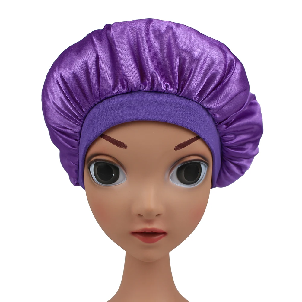 Wholesale Single Layer Satin Silk Designer Logo Kids Child