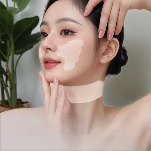 Silicone Face Patch Factory Reusable Adhesive Skin Friendly Silicone Face Patches for Skin Lines Prevention