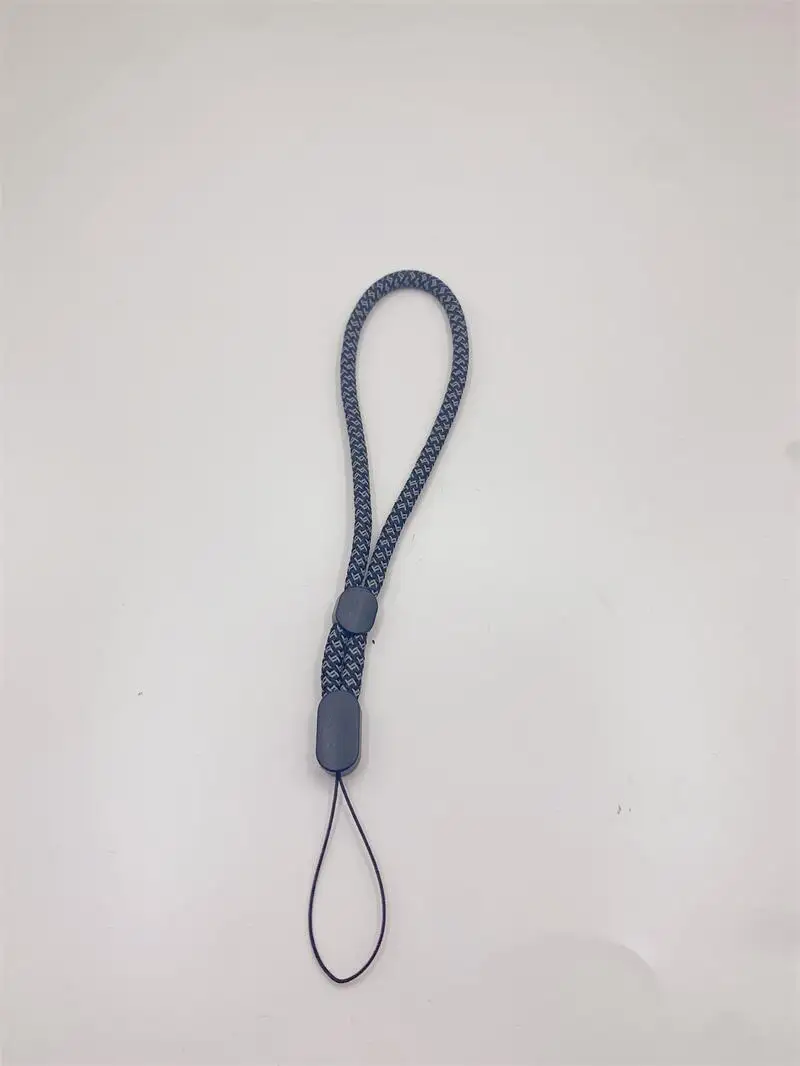 Hand Wrist Short Mobile Phone Lanyard Braided Nylon Adjustable Straps ...