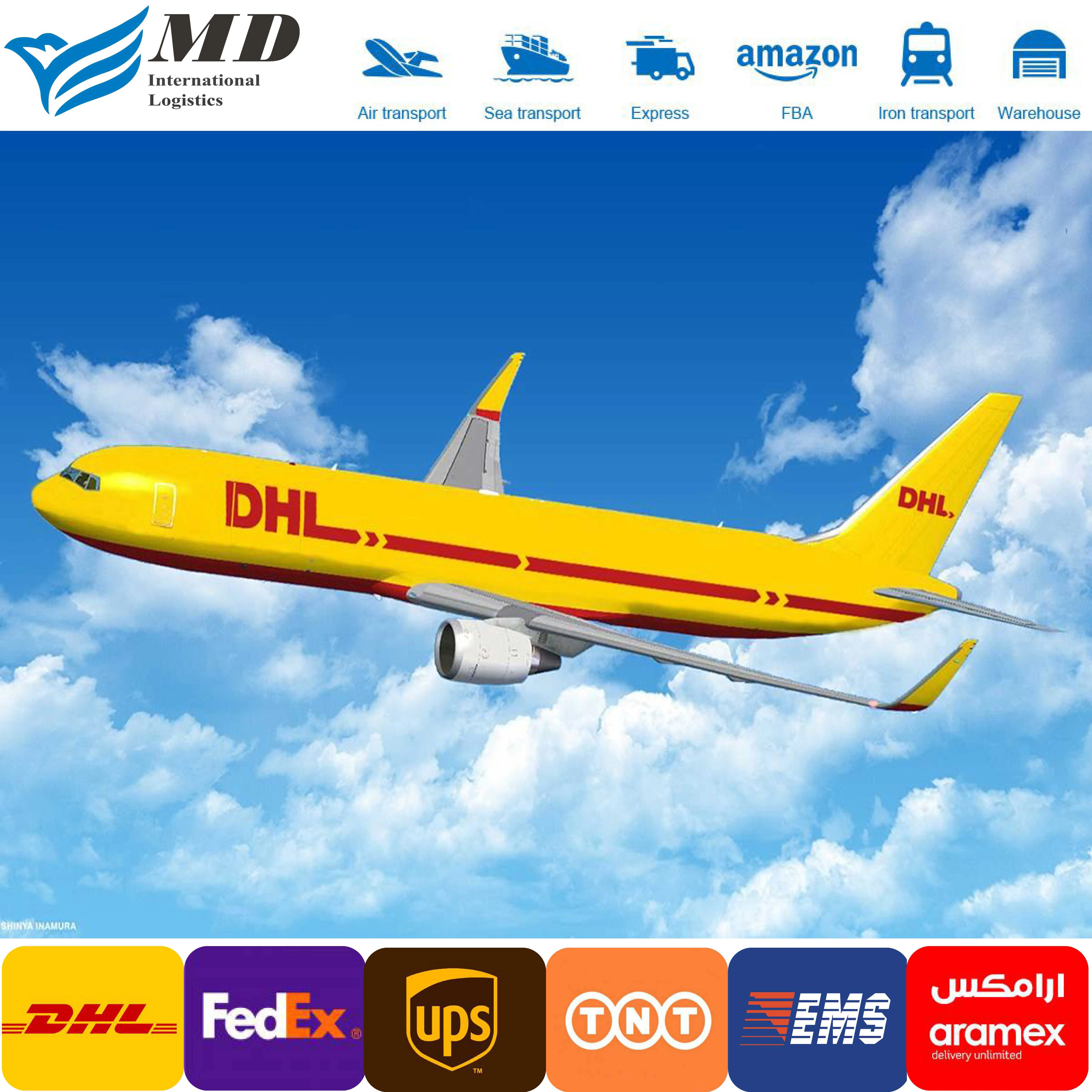 Cheapest Air Freight DDP Logistic UPS DHL Express Shipping Agent From China to  BF CD CI GN LR ML NE SL DZ AO BJ