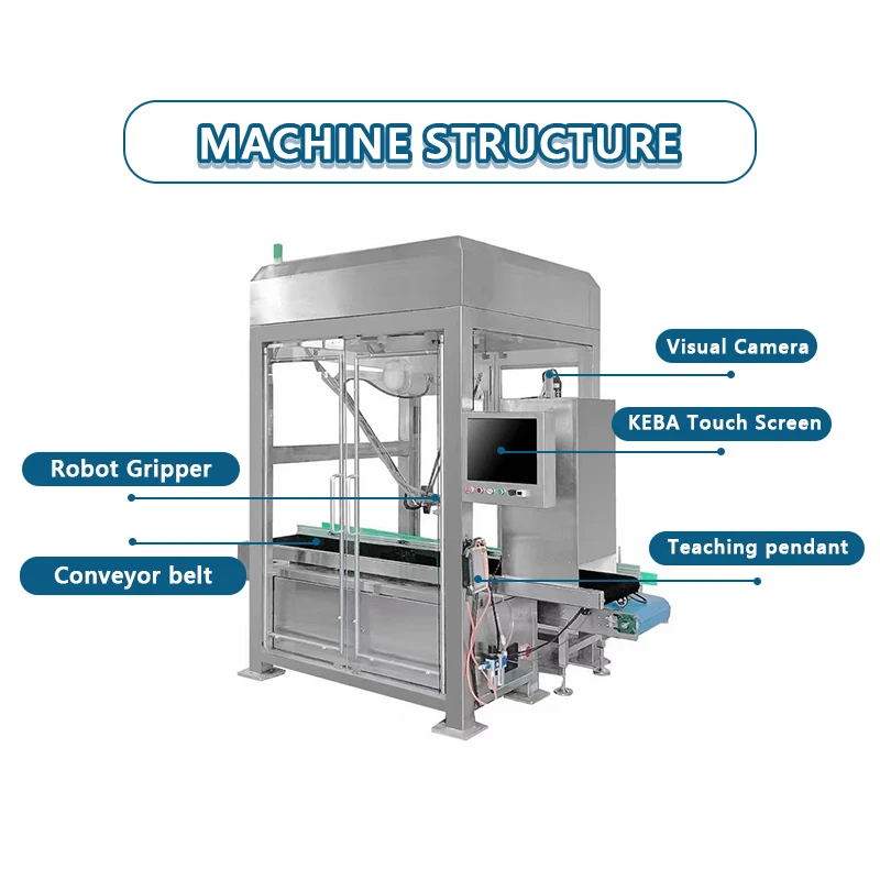 Automatic Flexible Delta Robot Carton Packer Competitive Price for Spider Hand Carton Packing Machine