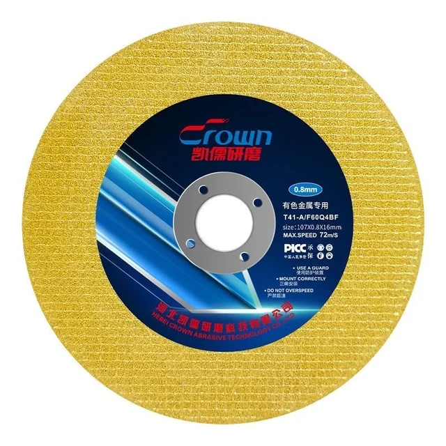 Factory Wholesale Factory abrasive tools 4'' inch 107mm metal cutting disc wheel manufacturers