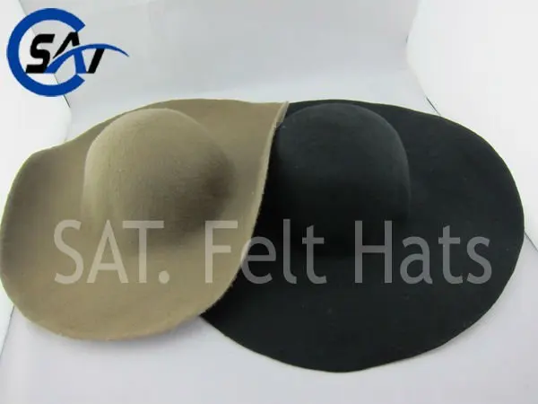 100% wool felt hat body