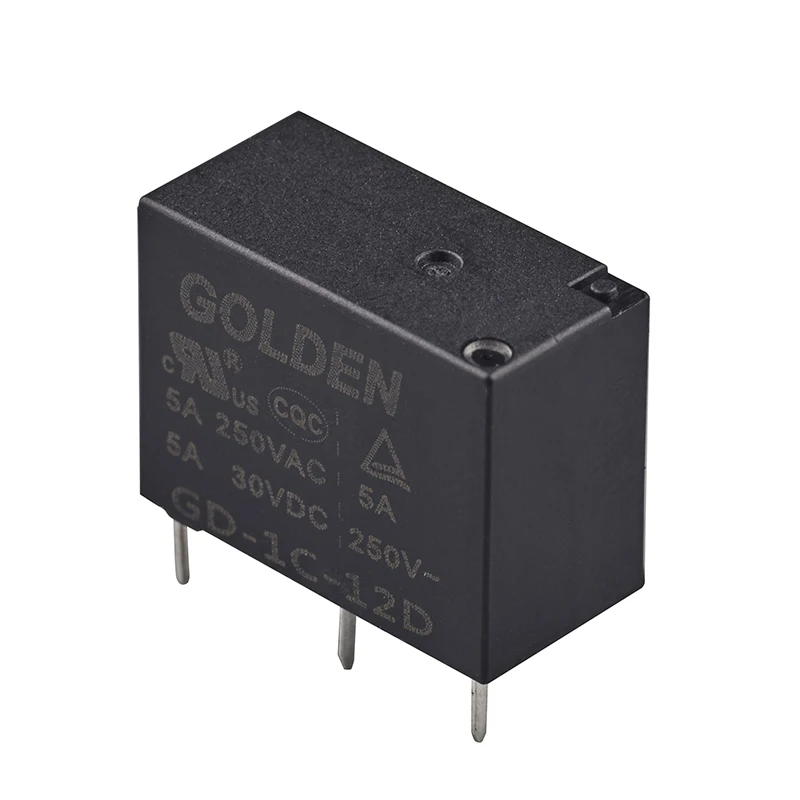 Golden Factory Gt-1a-12d Relay - 25A 2hp 12vdc Spst 4 Pin
