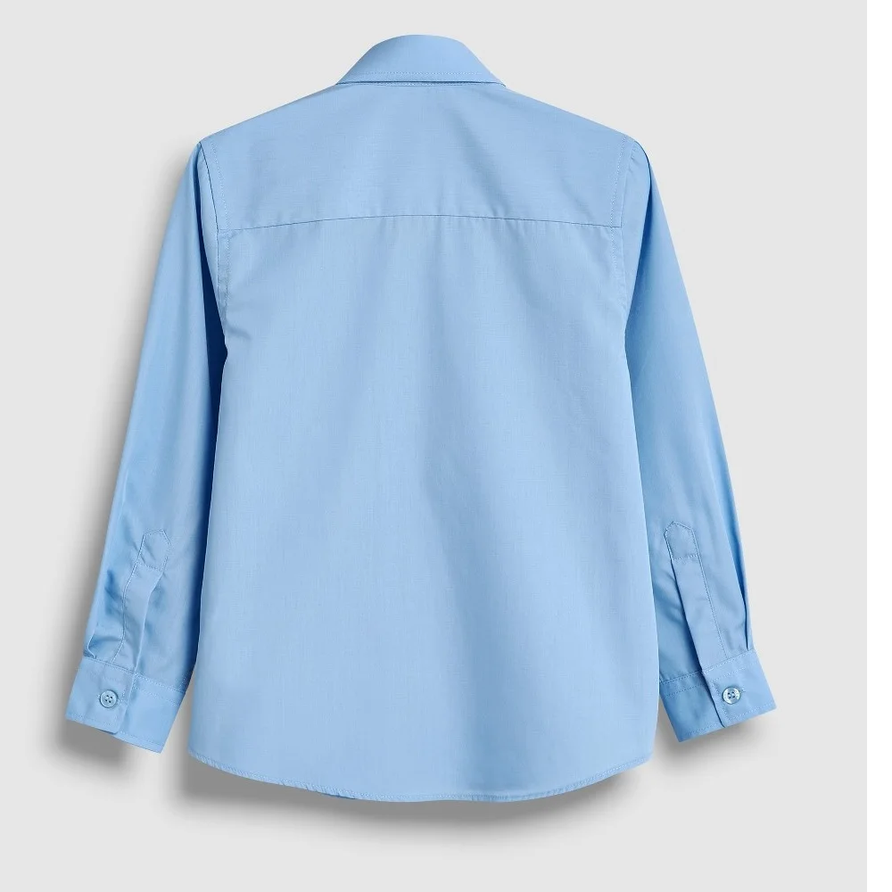 Girls Blue School Uniform Shirt Comfortable School Uniforms
