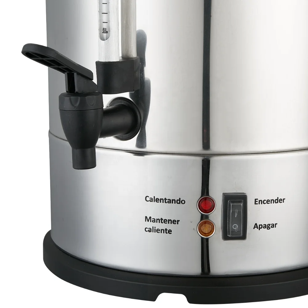 6/10/20/30/40L Electric Water Boiler Commercial Electric Kettle Stainless Steel Kitchen Appliance Heater Hot Water Boiler