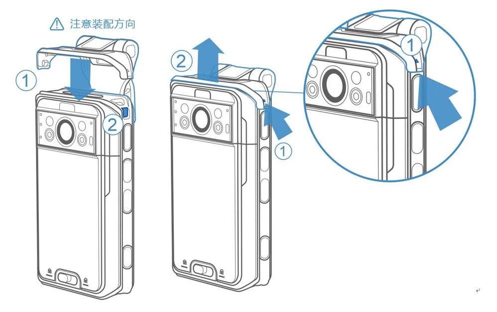 5G Image Transmission ESC Camera With Long Battery Life