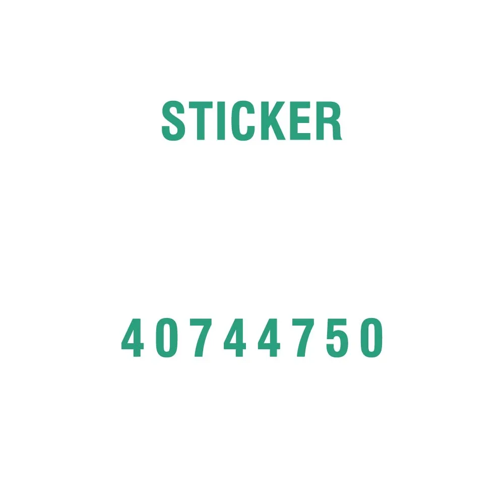 STICKER 40744750 for Liebherr R924 Excavator