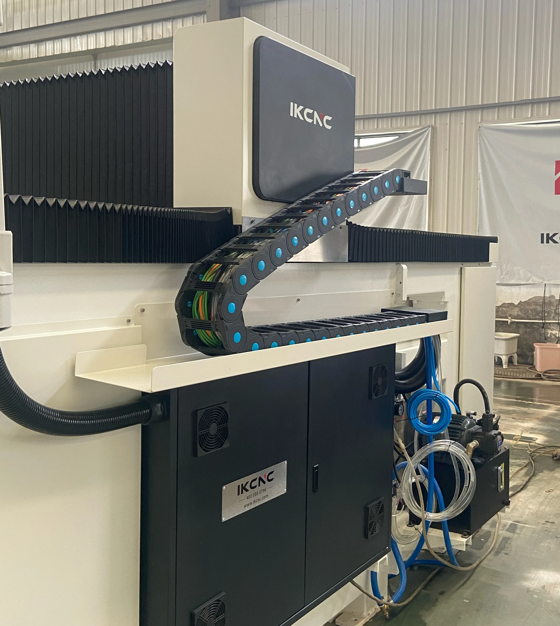 Ikcnc 5-осевой мостовой режущий станок с ЧПУ гравировальные инструменты для резки камня