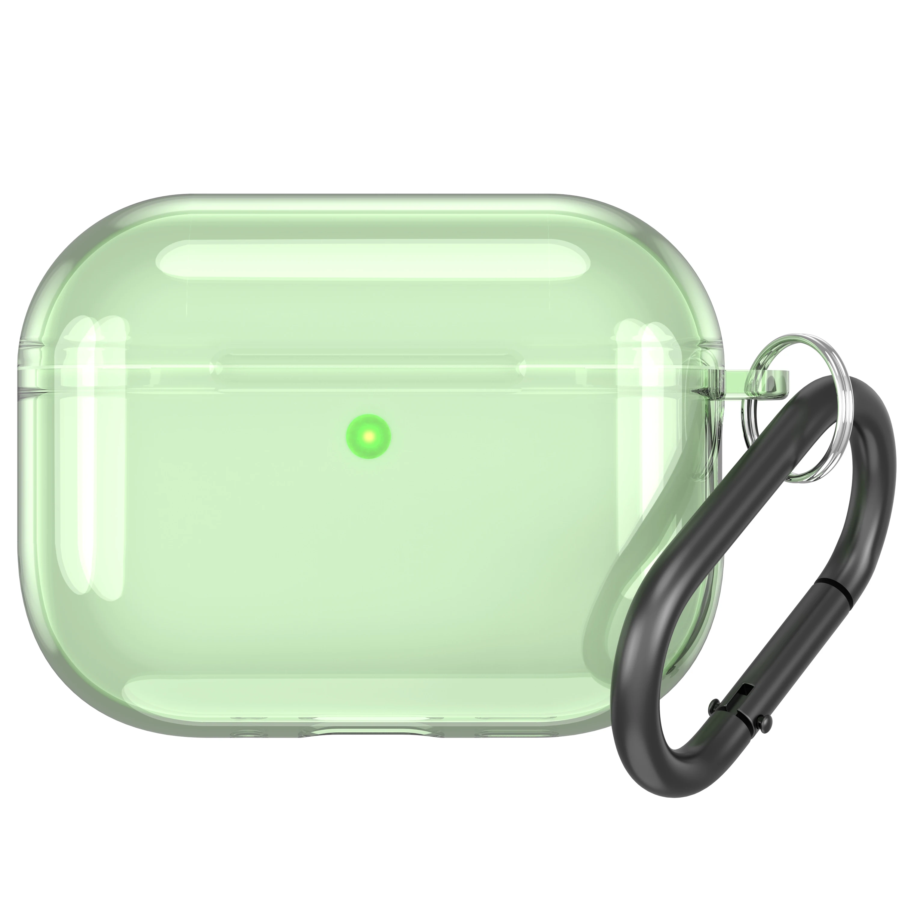 Colorful Transparent Earphone Case for Airpods Pro 3 2025 Anti-shock Anti-Yellow TPU Cover for Airpods 1/2/3 Pro Laudtec