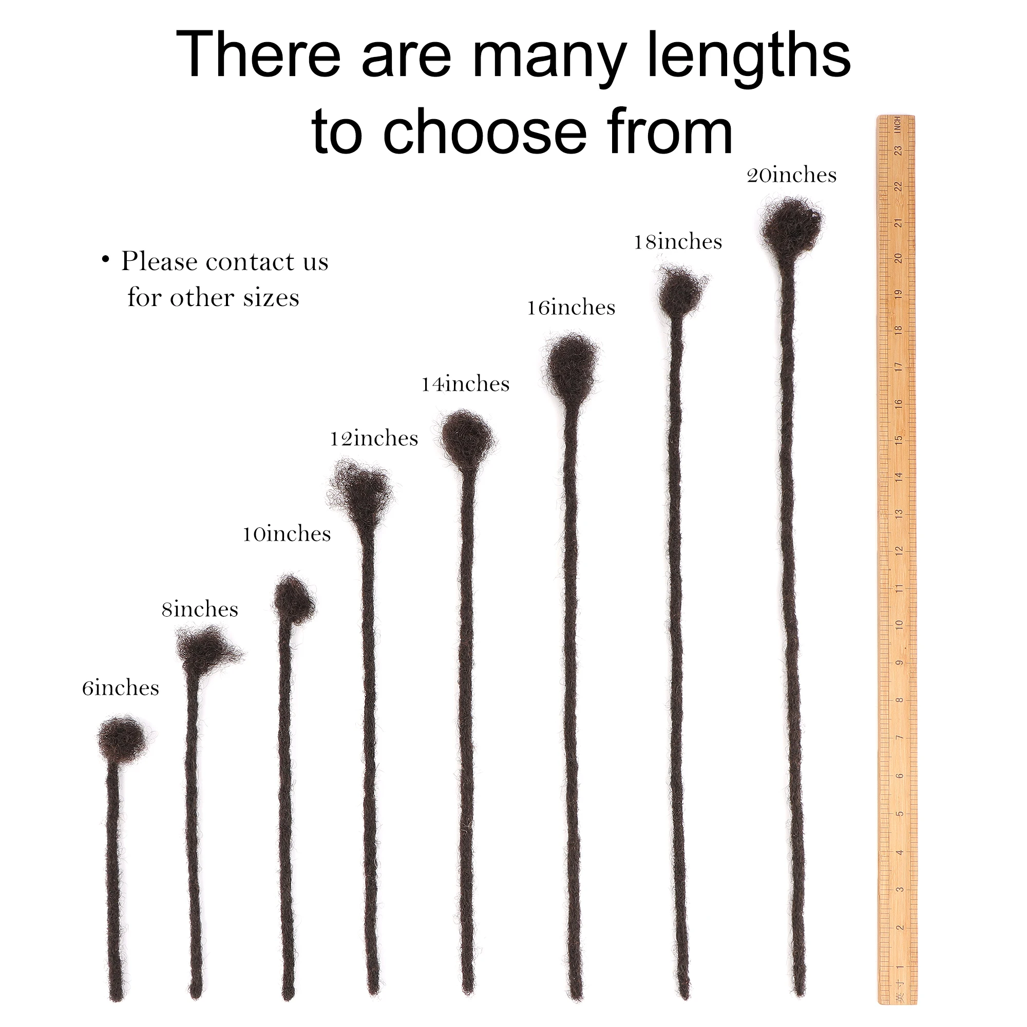 Orientdreads Wholesale Price Locks Cheveux Naturel Afro Kinky Locs Extension Human Dreadlocks for Man Cheap Dreads