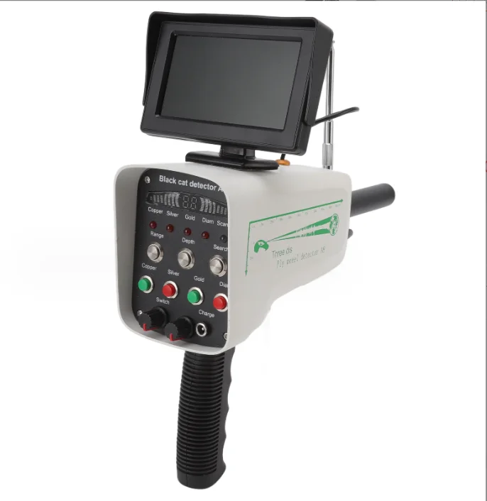 A8 LCD Metal Detector Remote Positioning Outdoor Detection Gold, Silver and Copper Search Instrument