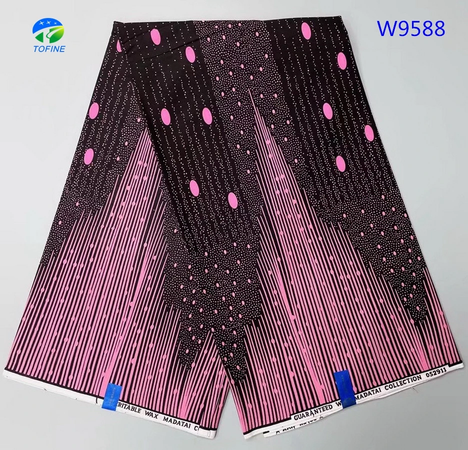 Оптовая продажа, Африканские Восковые принты, новейшая 100% хлопковая восковая ткань, 6 ярдов для свадебной церемонии