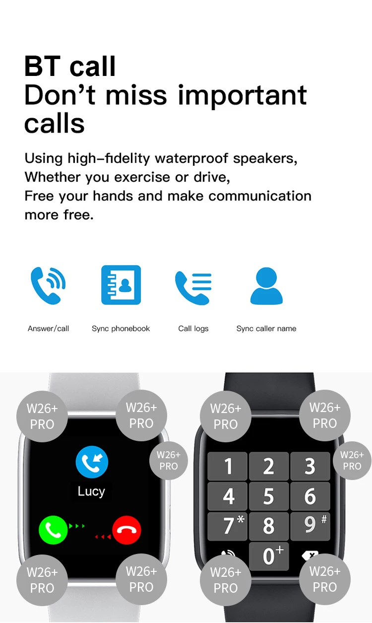 W26+pro smart watch10