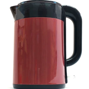 China Small Home & Kitchen Appliances Thermos Double Layers 1500w  Colorful Water Electric Kettle #201 Stainless Steel