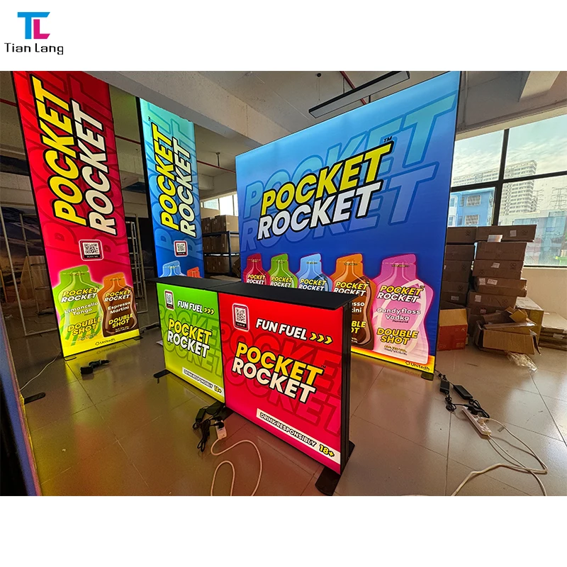 America Standard Modulární Aluminiové Výstavní Standy 10x10 Expoziční Stojan Světelná Schránka