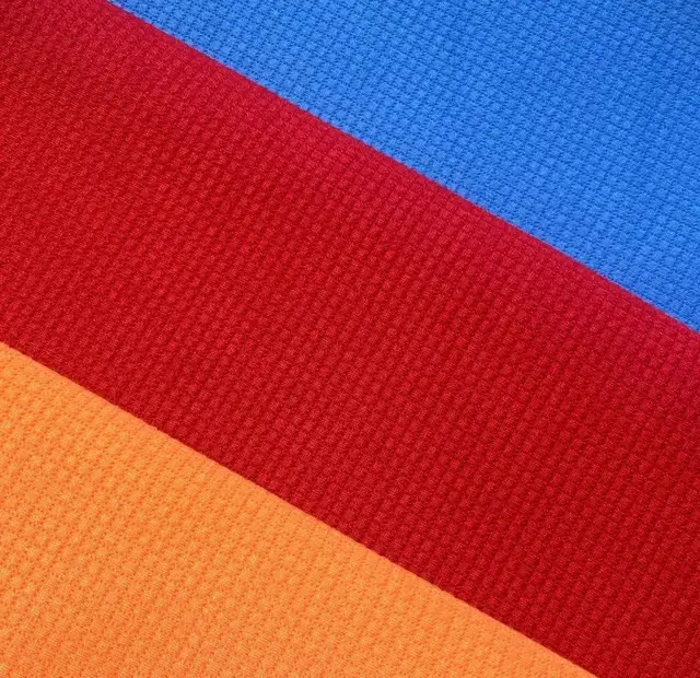Customized jacquard 95 polyester 5 spandex knitted sandwich jacquard fabric