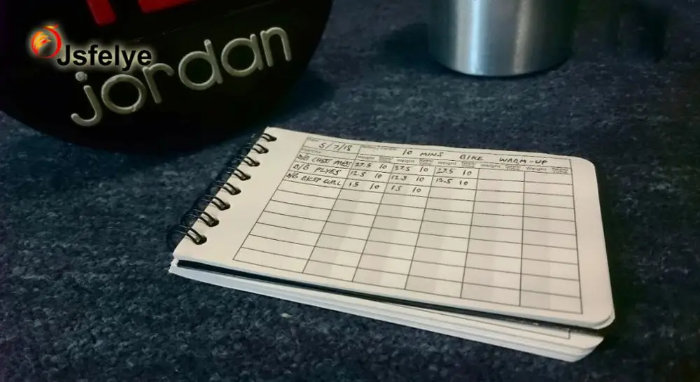 
Пользовательский дизайн, журнал для упражнений, фитнес, веса, тренировок, блокнот 