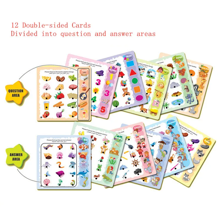 Детская ручка для раннего обучения языку чтения интеллектуальный карандаш изучения английского языка с 12