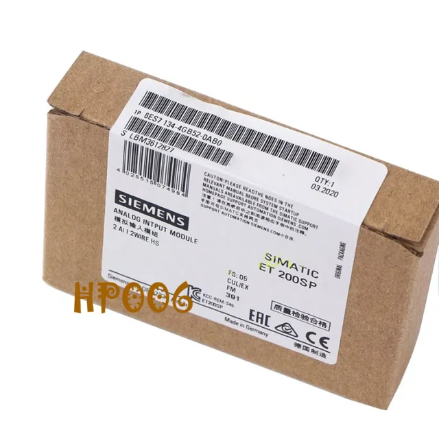 Original Brand New 1PC ET200S 6ES7134-4GB52-0AB0 6ES7 134-4GB52-0AB0 New Module With Box for PLC
