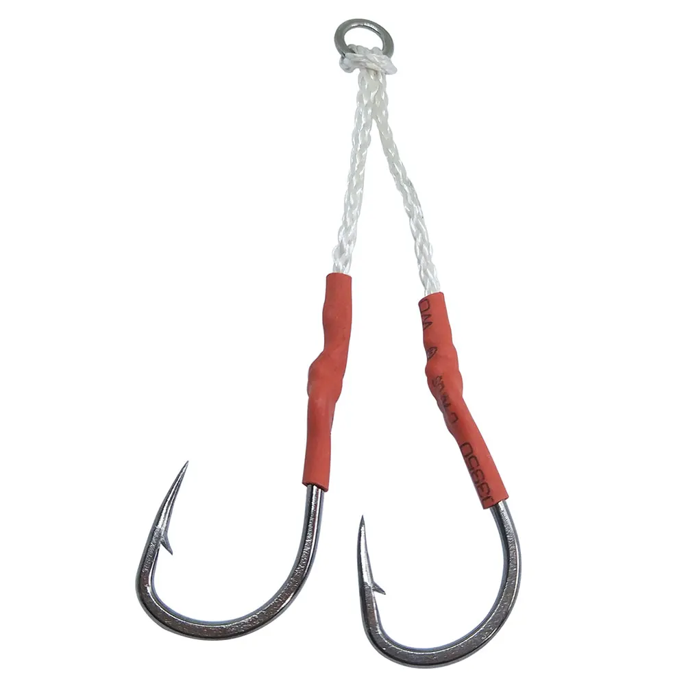 Twin hooks. Плавающий крючок для морской рыбалки.