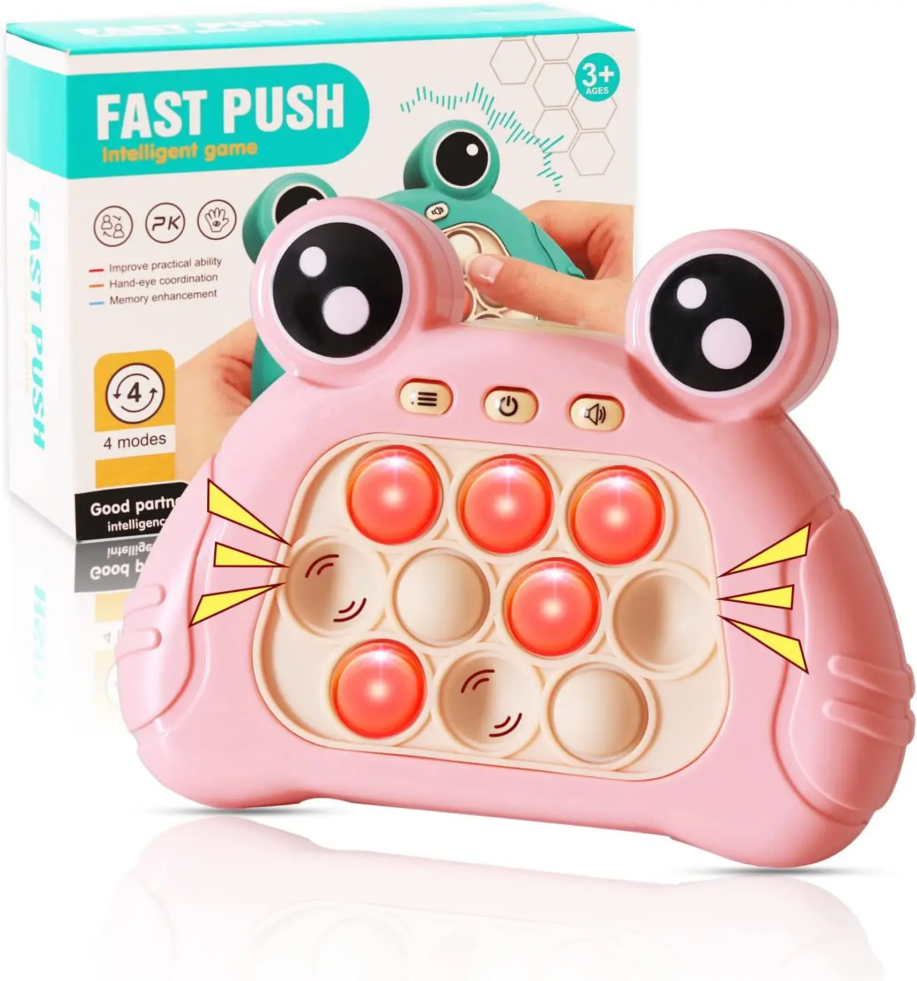 Quick Push joguinho Jogo De Empurrão Rápido Pop It Toy Quebra-Cabeça Bubble  Memória De Brinquedos De Para Crianças em Promoção na Americanas