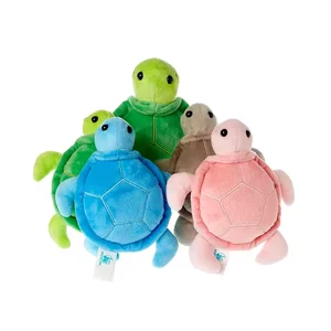 Soft Baby Girl Plush Pink/blue/green/gray Pillow Turtle Tortoise Sea Fish Animal Stuffed Toy Baby Toys