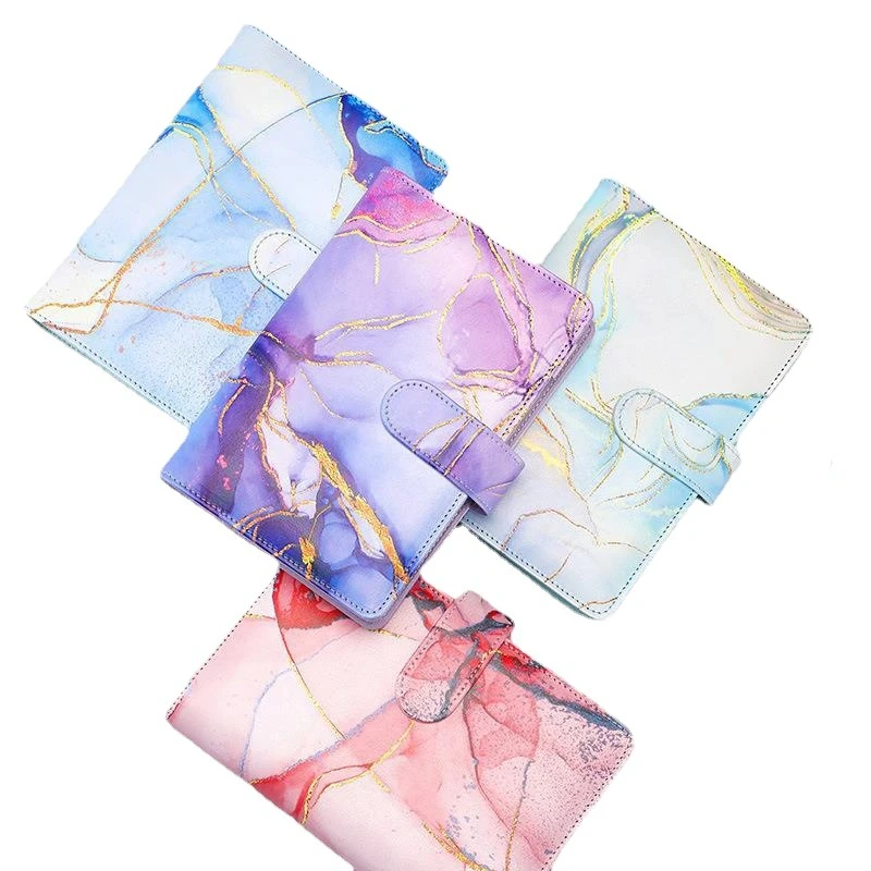 Бюджетная папка A6 бюджетная с конвертами на молнии органайзер для денег из искусственной кожи премиум-класса кассовых вкладов планировщик